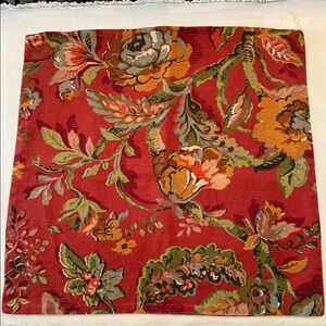 Pottery Barn Vanessa Floral Accent Pillow